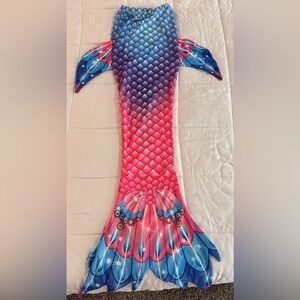 Girls Swim💗🐬💜 Ombre Mermaid Tail